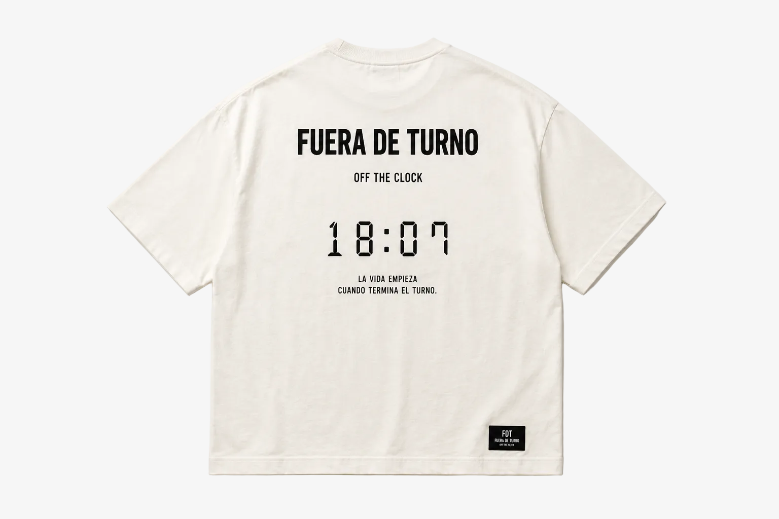 CAMISETA OFF THE CLOCK TIZA